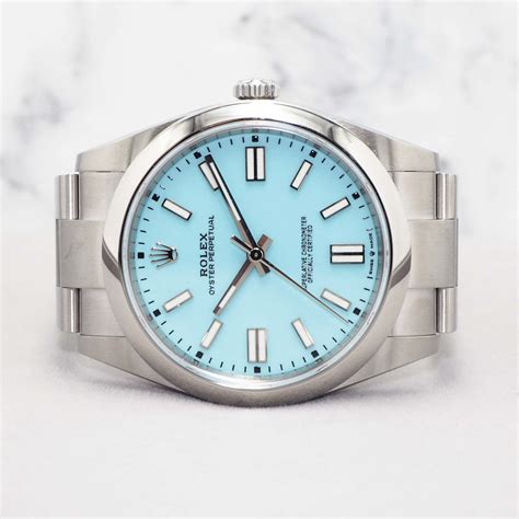 rolex tiffany blue dial 41mm|rolex tiffany blue day date.